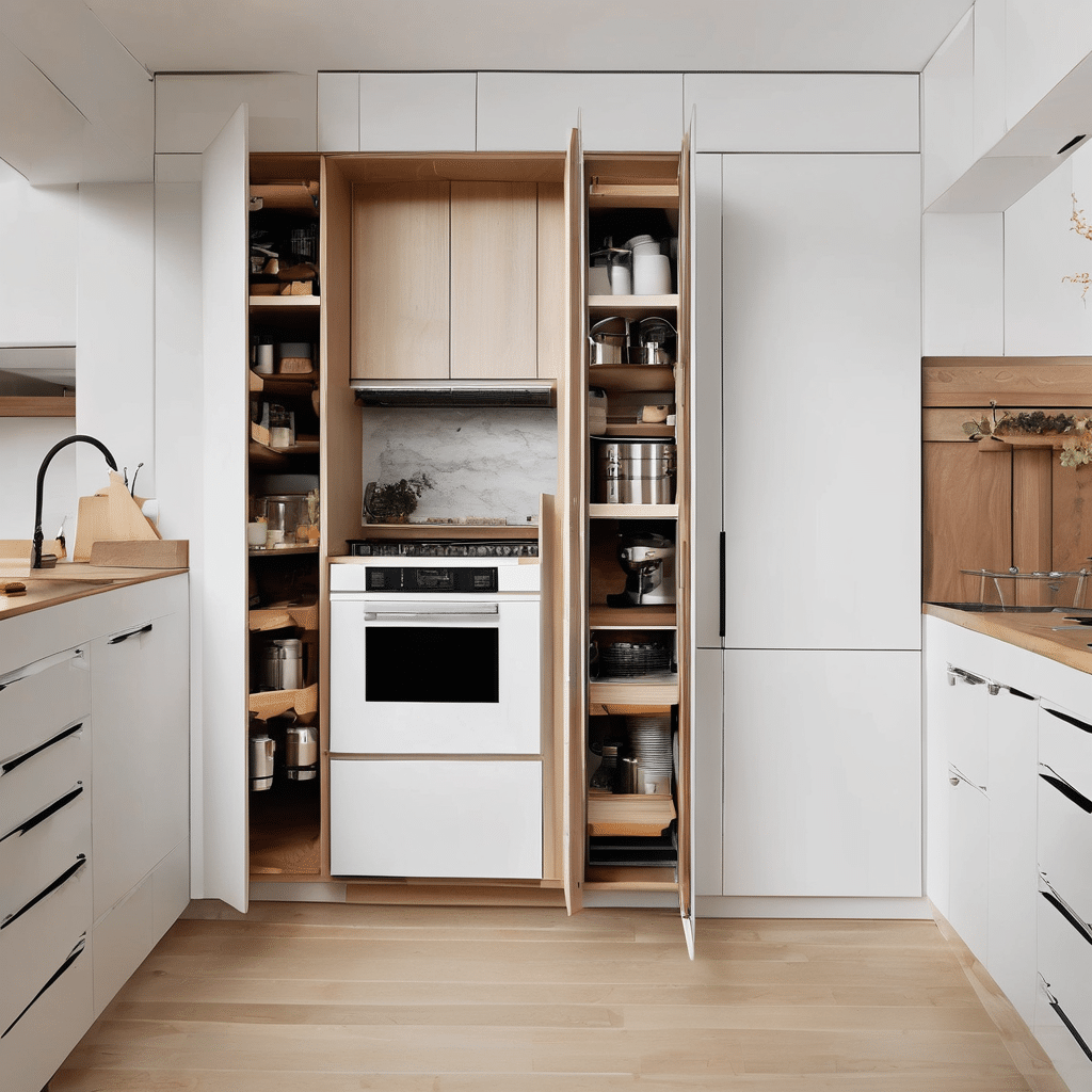 Clever Storage Solutions for Small ADU Kitchens - minimalist design