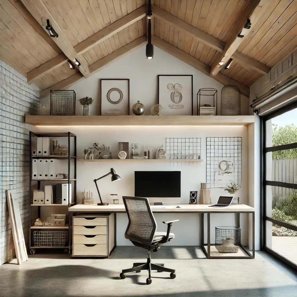 Garage Office Ideas